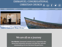 Tablet Screenshot of emmanuelchurch.ca